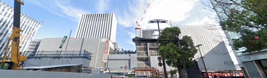広島駅前大橋工事